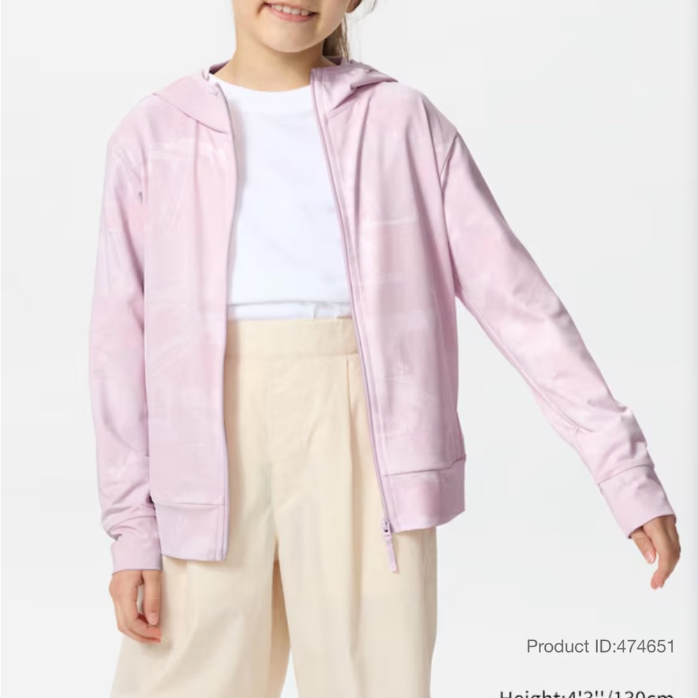 Uniqlo hoodie jacket and tee